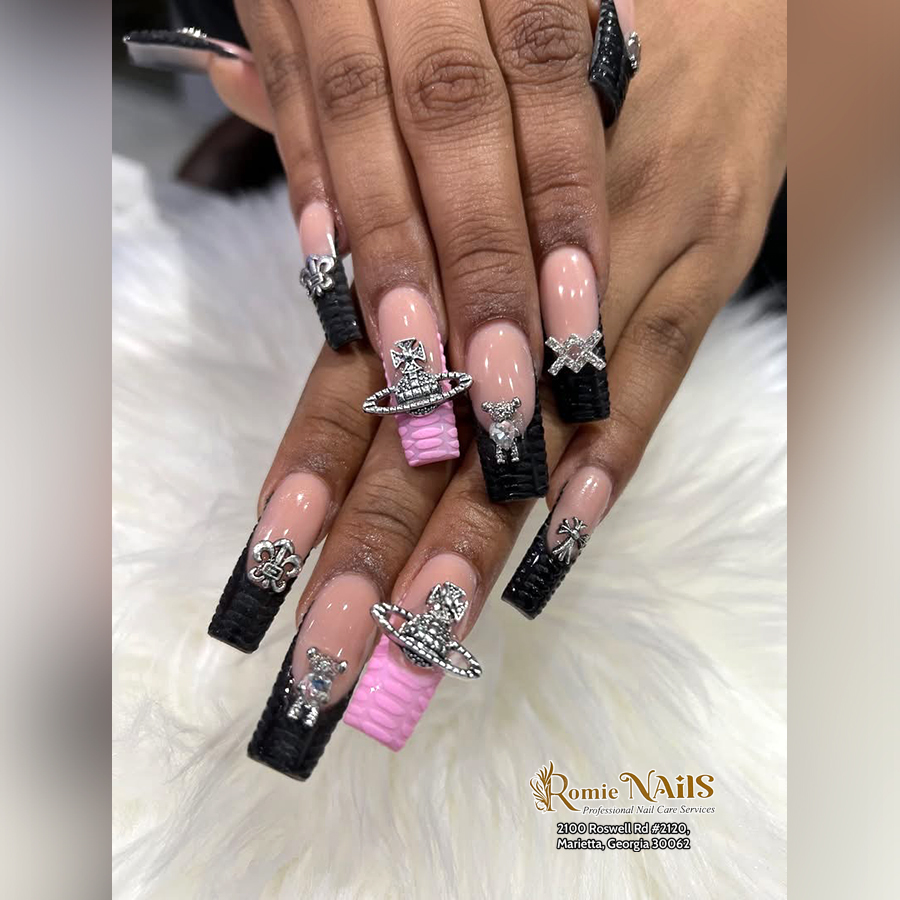 Romie Nails Marietta logo